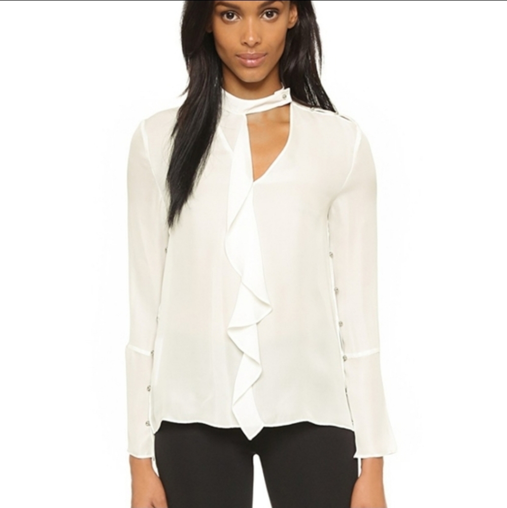 Derek Lam 10 Crosby  Long Sleeve Blouse